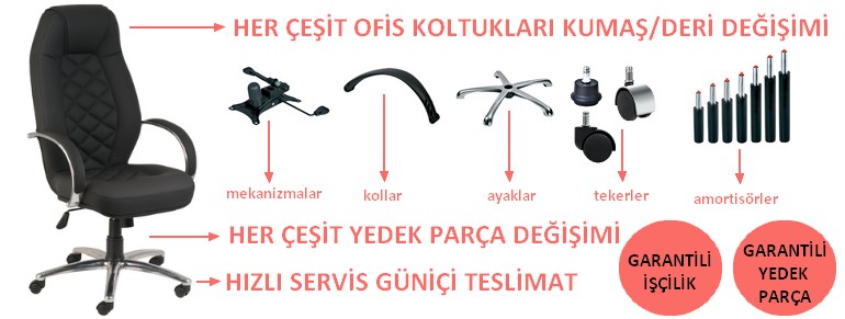 ofis koltuk yedek parça