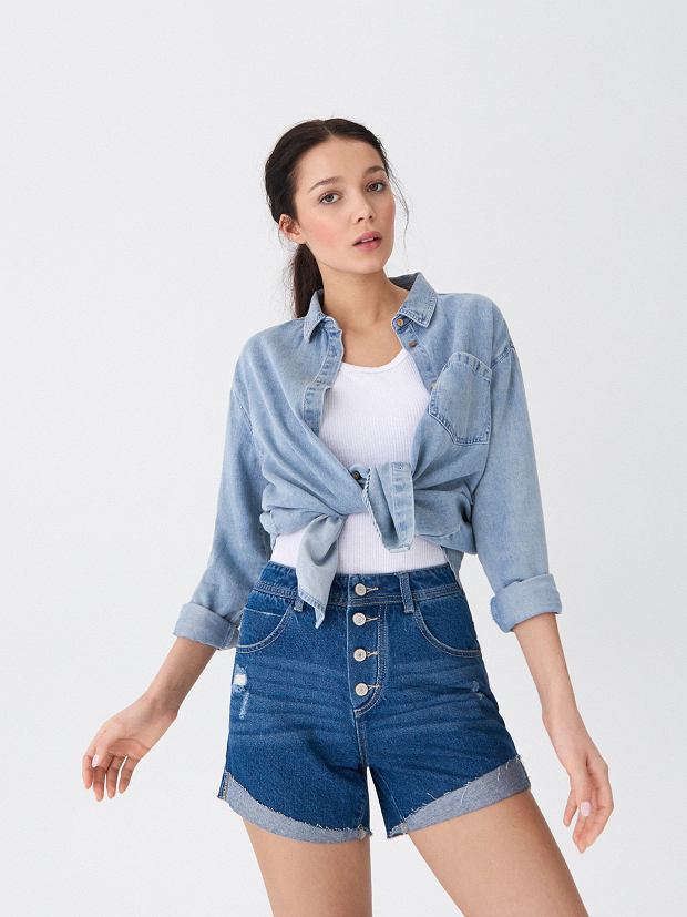 Jeansowe szorty