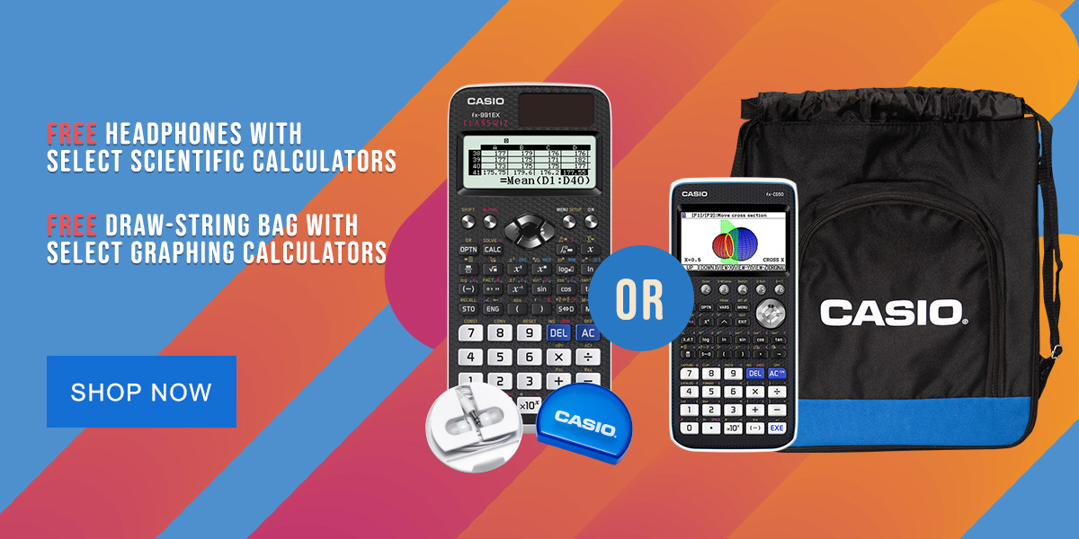 Casio Calculator Promo