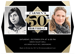 Adult Birthday Invitations