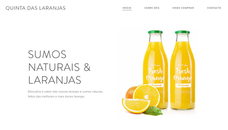 Template Quinta das Laranjas