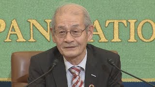 「金もうけのチャンス」　環境問題、吉野さん記者会見
