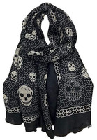 foulard t&ecirc;te de mort
