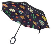parapluie t&ecirc;te de mort