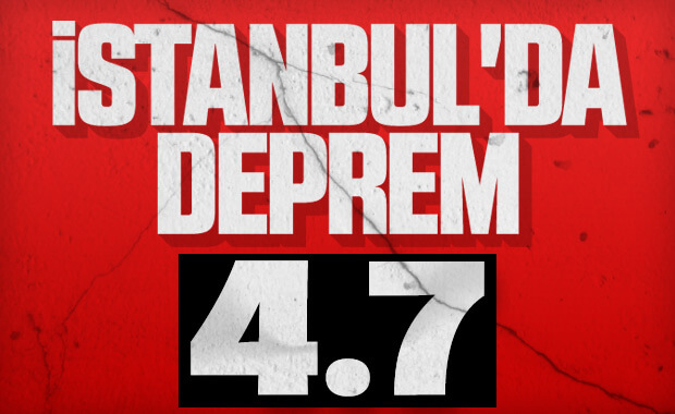 İstanbul'da deprem