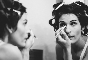 Bride Getting Ready