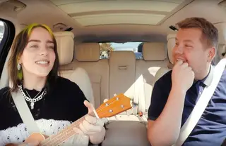 Billie Eilish no Carpool Karaoke: 'Bad Guy', Justin Bieber e uma aranha