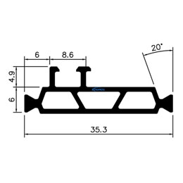 Thermal Insulation Polyamide Profiles for Windows & Doors