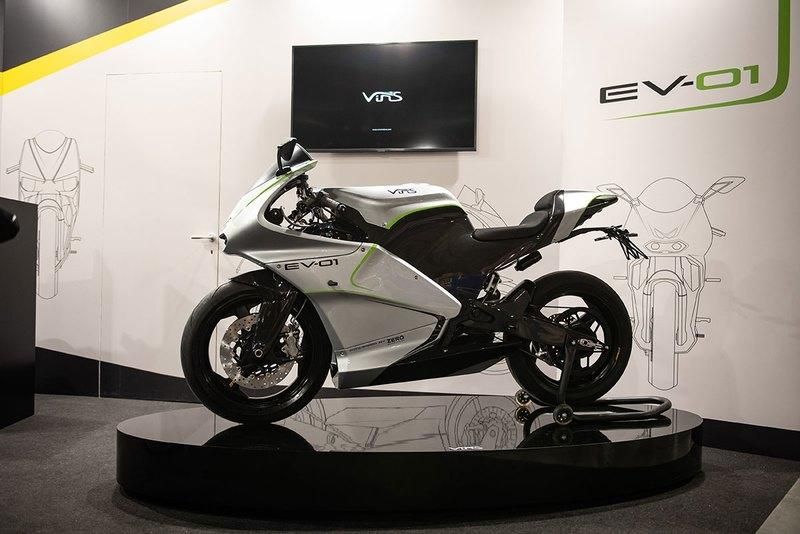 Vins and their brand-new electric sportsbike prototype: the EV-01