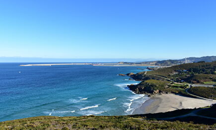 Una playa del pueblo gallego de Arteixo |  Alamy