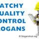 Quality Control Slogans