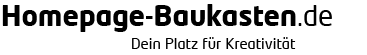 Homepage-Baukasten.de - Mein Platz für Kreativit&auml;t