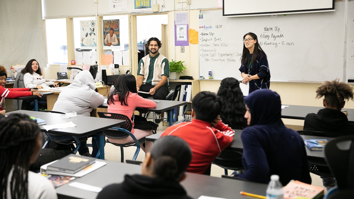 Sac State mentors bring new influence to high school classes