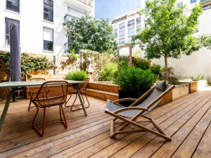 Un jardin asiatique prend vie &agrave; Montmartre