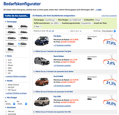Image with missing alt attribute found on meinauto.de