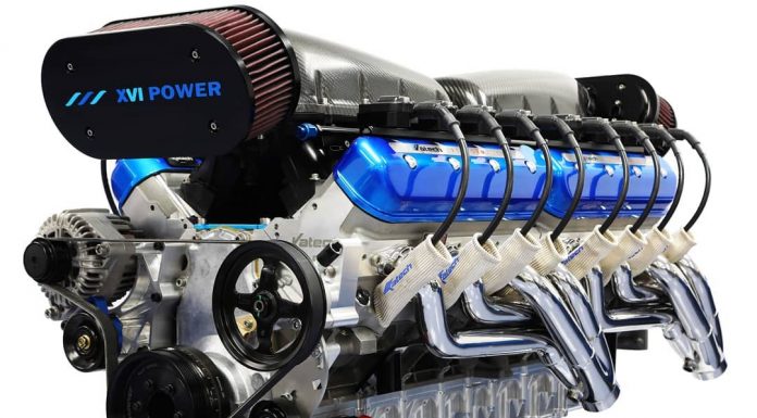 Động cơ V16 14 lít