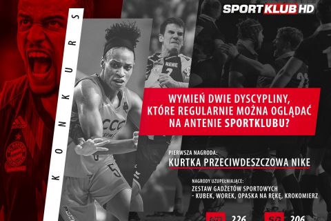 SPORTKLUB - KONKURS DLA ABONENTÓW