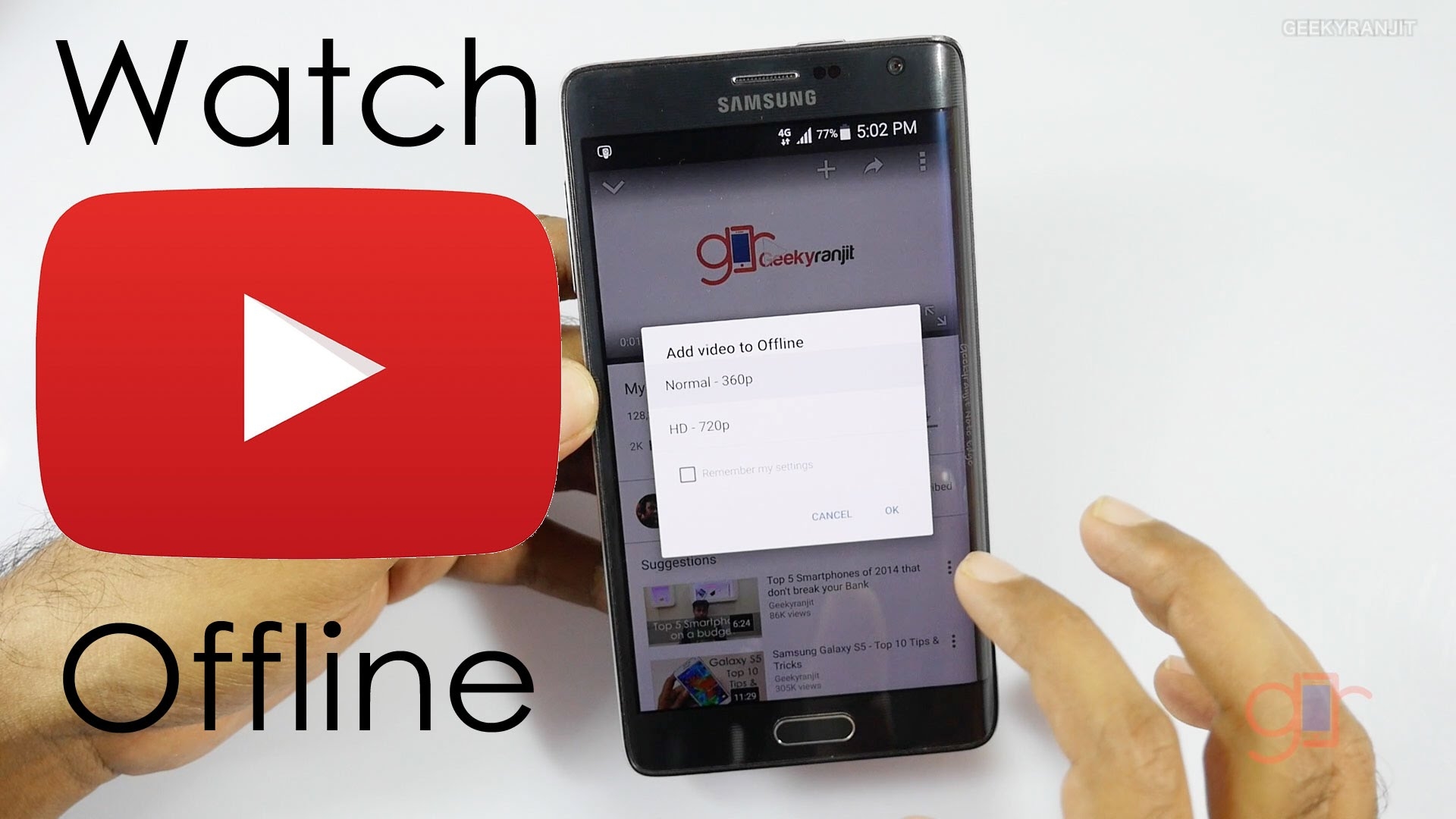 Hướng dẫn xem video youtube khi không có mạng trên iPhone - Cách lưu video Youtube Offline
