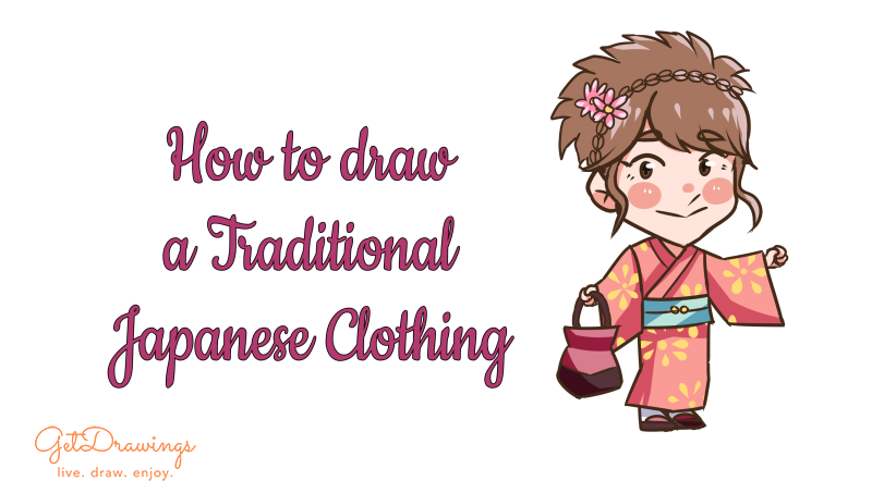 How to Draw a Traditional Japanese Clothing