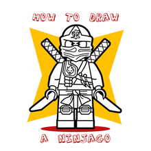 How to Draw a Lego Ninjago ninja