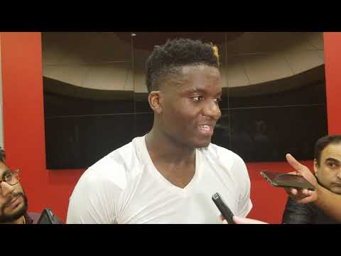 Clint Capela after Rockets beat Blazers
