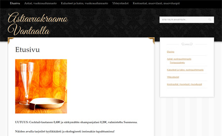 Astiavuokraamo Vantaalla