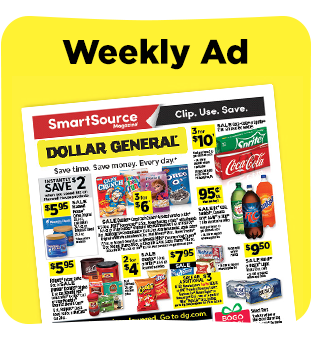 Save on items from our circular at dollargeneral.com.