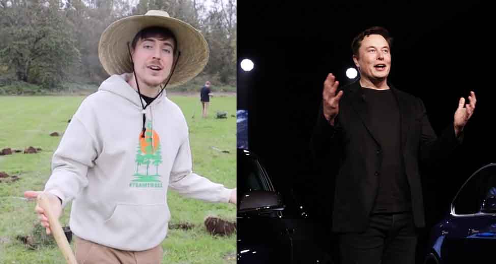 Elon Musk Donates $1 Million To MrBeast's 20 Million Trees Campaign. Why Aren't Mainstream Media Covering It?