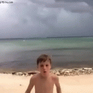 Kid starts lightning