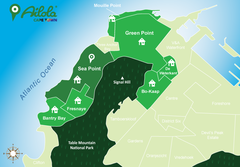 Cape Town City District Map