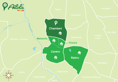 Madrid City District Map