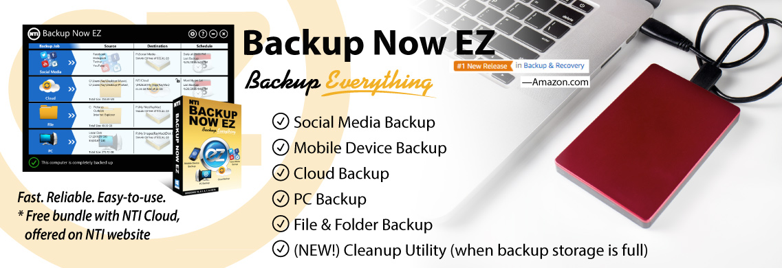 NTI Backup Now EZ 6 - Backup Everything!