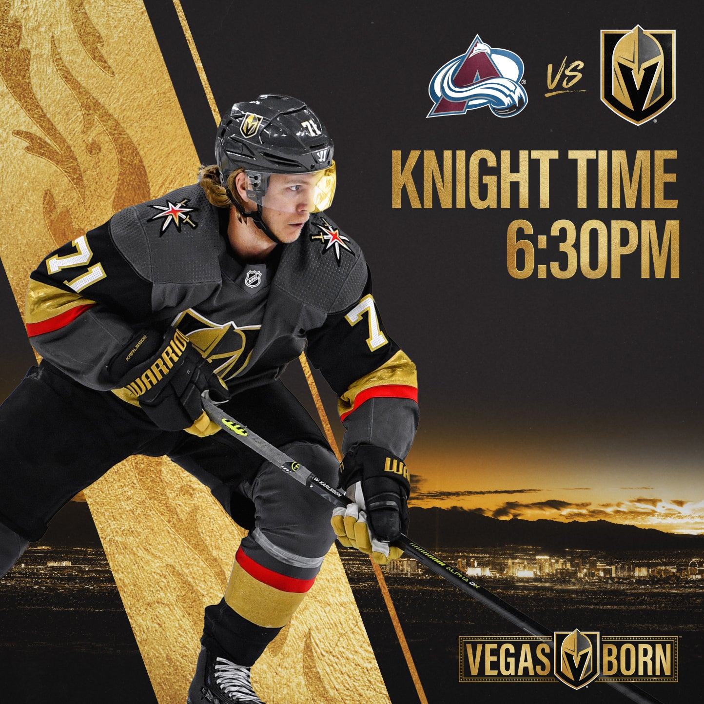 More Info for Vegas Golden Knights vs. Colorado Avalanche