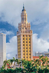 Freedom tower at Wolfson Campus