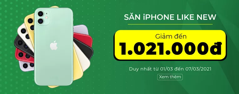 iPhone 11 Cũ th&aacute;ng 12