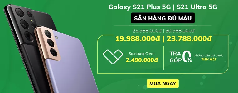 Đặt gạch Samsung Galaxy S21