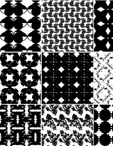 Decorative Seamless Vector Patterns Set