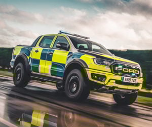 This Ford Ranger Raptor Police Truck Is Almost Worth Getting Pulled Over for
