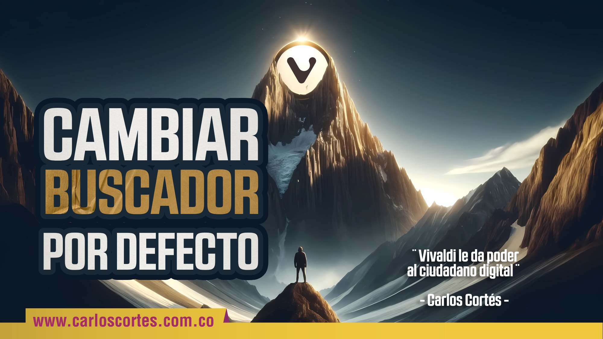 Cambiar Buscador por defecto en Vivaldi Browser