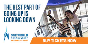 The best part of going up is looking down. | Legends One World Observatory