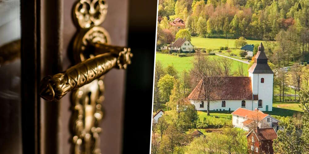 dörrtrycke ytterdörr sekelskifte