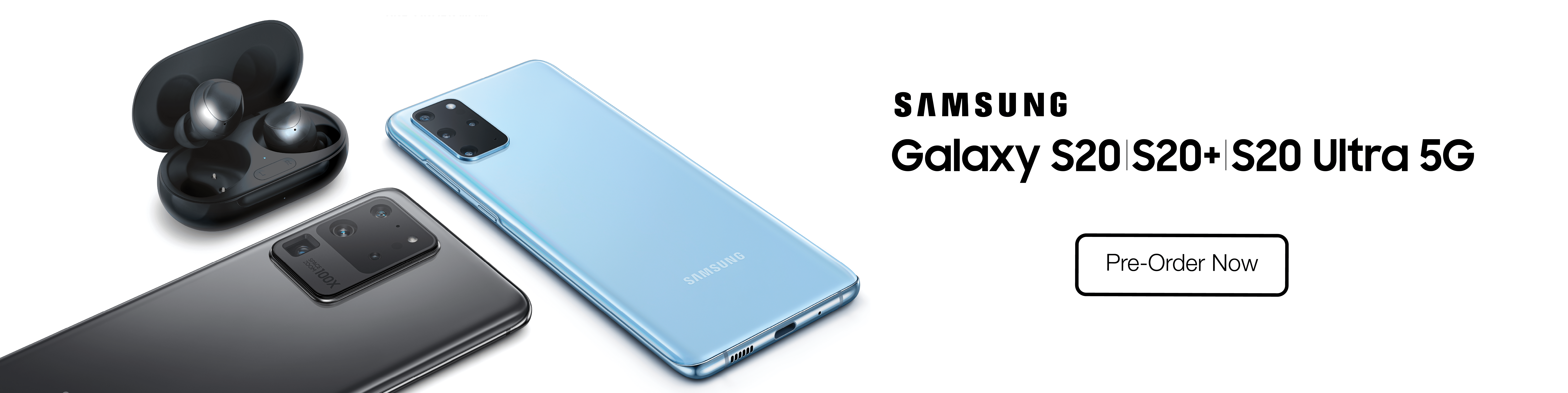 Pre-Order the Samsung Galaxy S20 Series Now!