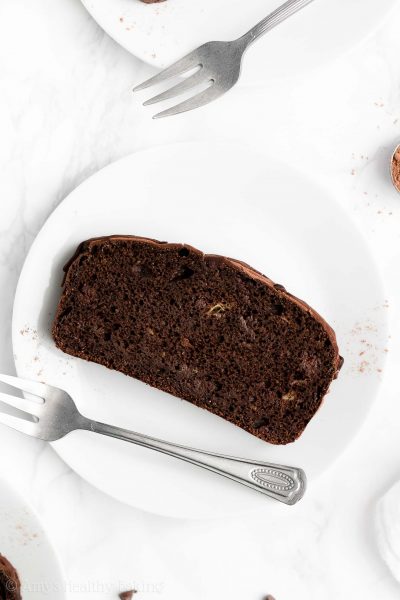 Healthy Chocolate Banana Bread