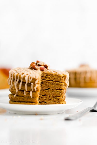 The Ultimate Healthy Pumpkin Pancakes