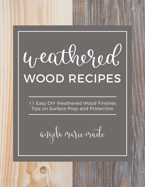 weathered wood recipes
