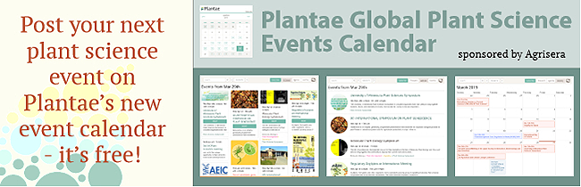 Plantae Plant Science Events Calendar