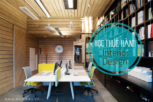 học thiết kế nội thất trang tr&iacute; nội thất