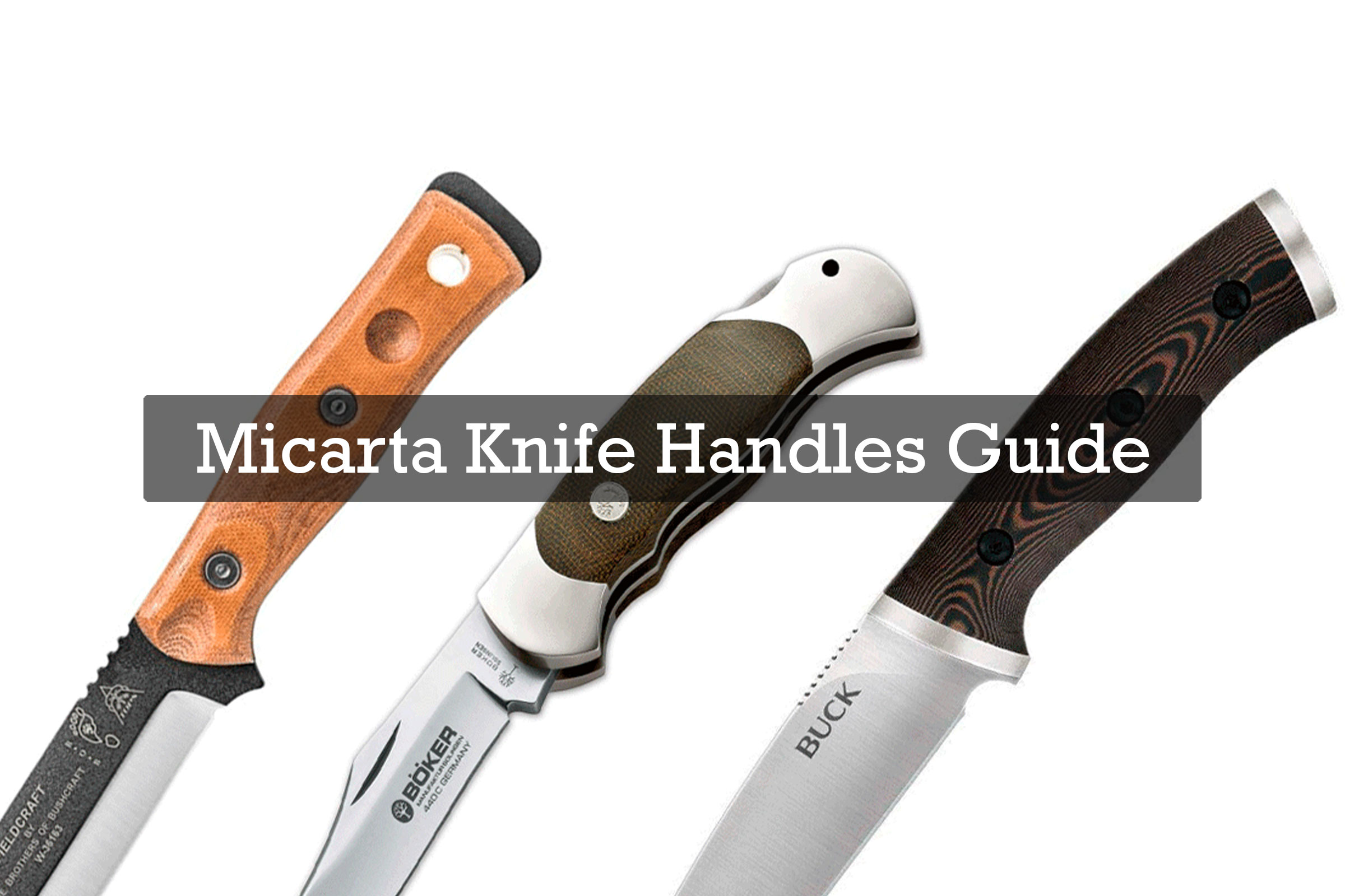 Micarta Knife handle guide