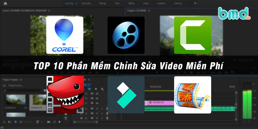 10 Phần Mềm Chỉnh Sửa Video Miễn Phí Hàng Đầu Trên Máy Tính