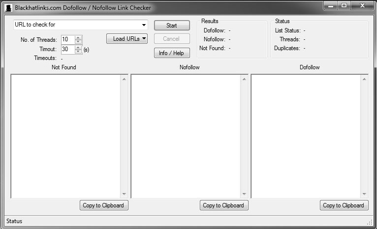 Программа по массовой проверке Nofollow и Dofollow ссылок
